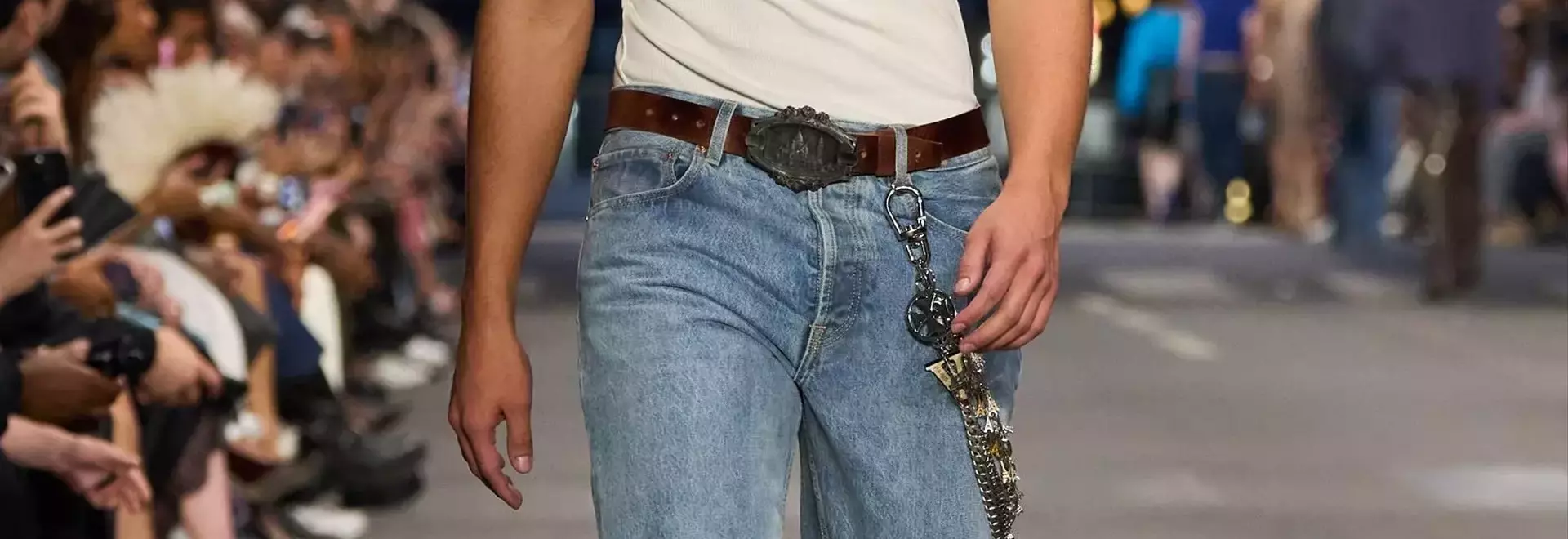 Britney Spears' Sons Debut on Vetements Runway