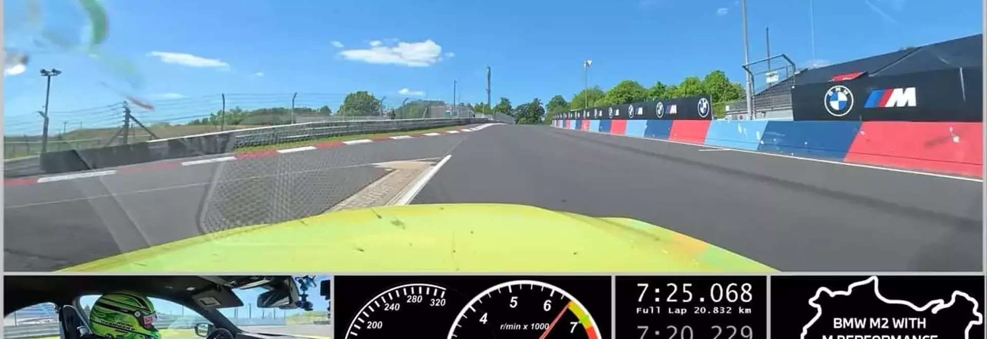 BMW M2 Sets New Nürburgring Lap Record with M Performance Track Kit