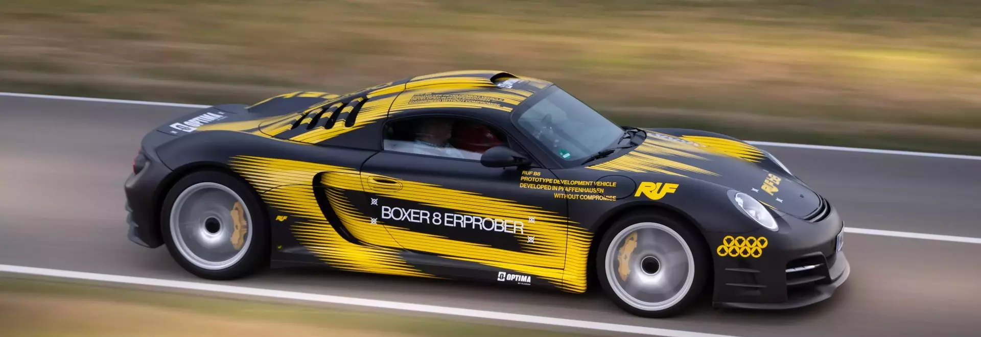Ruf Unveils New Flat-Eight Engine at Goodwood Festival of Speed