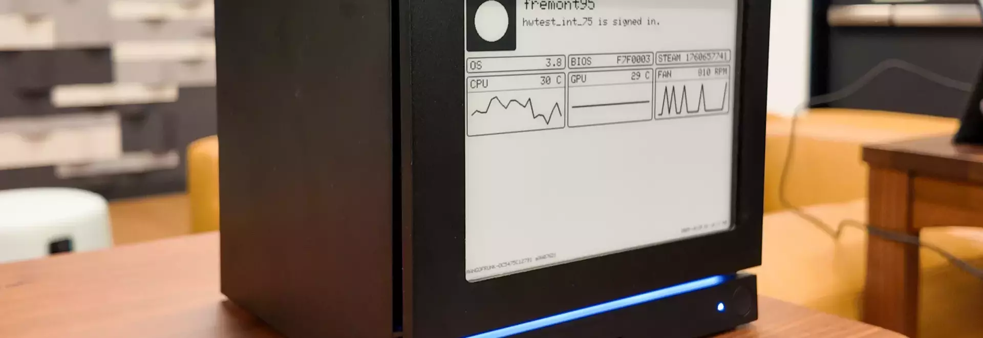E-Ink Faceplates for Steam Machines: A Third-Party Innovation