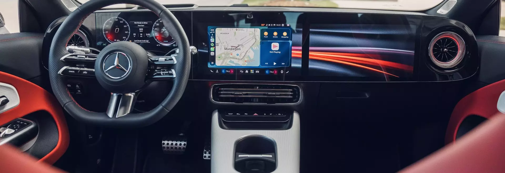 A Glimpse Inside the 2026 Mercedes-Benz CLA250+ Interior