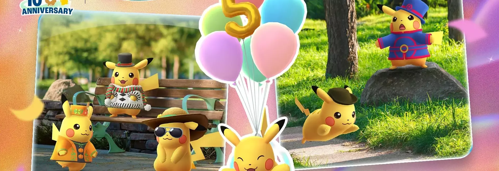 Pikachu Celebration Event Returns to Pokemon GO with Abundant Costumed Forms