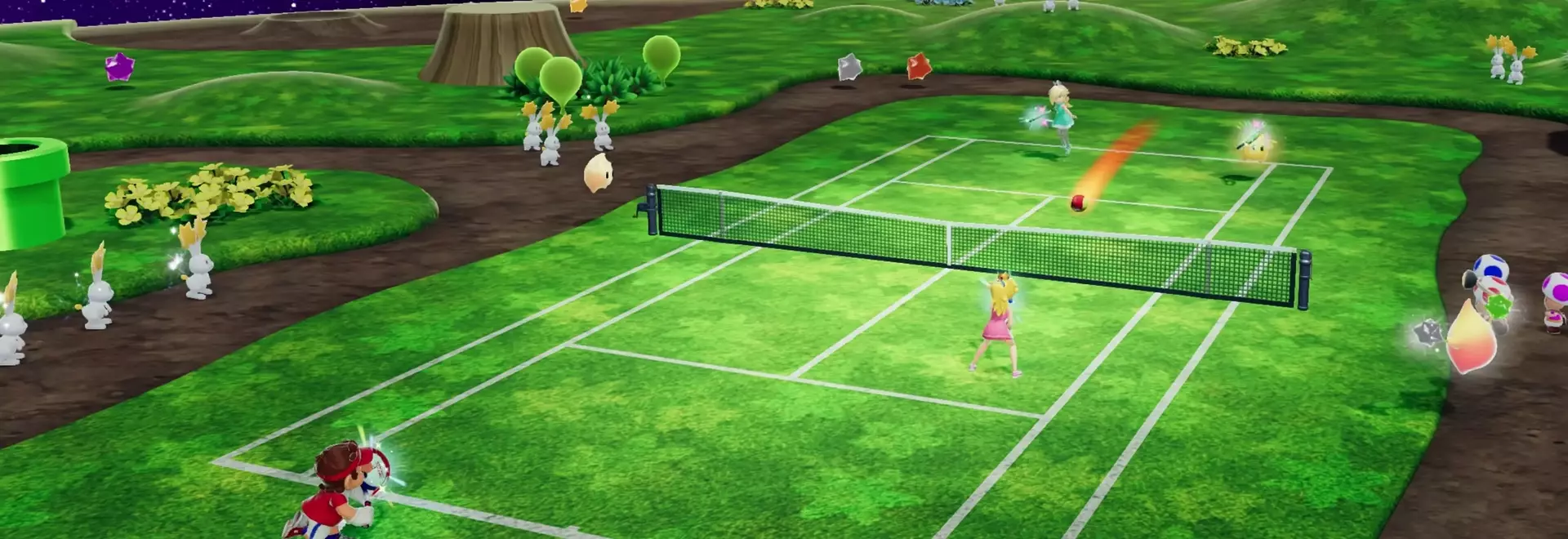 Mario Tennis Fever Receives Super Mario Galaxy-Themed Update and New Features