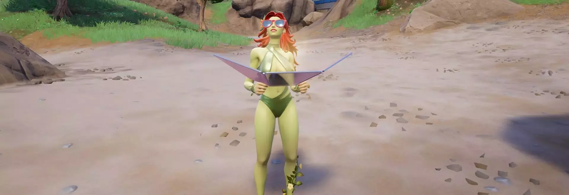 Locating Poison Ivy in Fortnite Chapter 7 Season 3