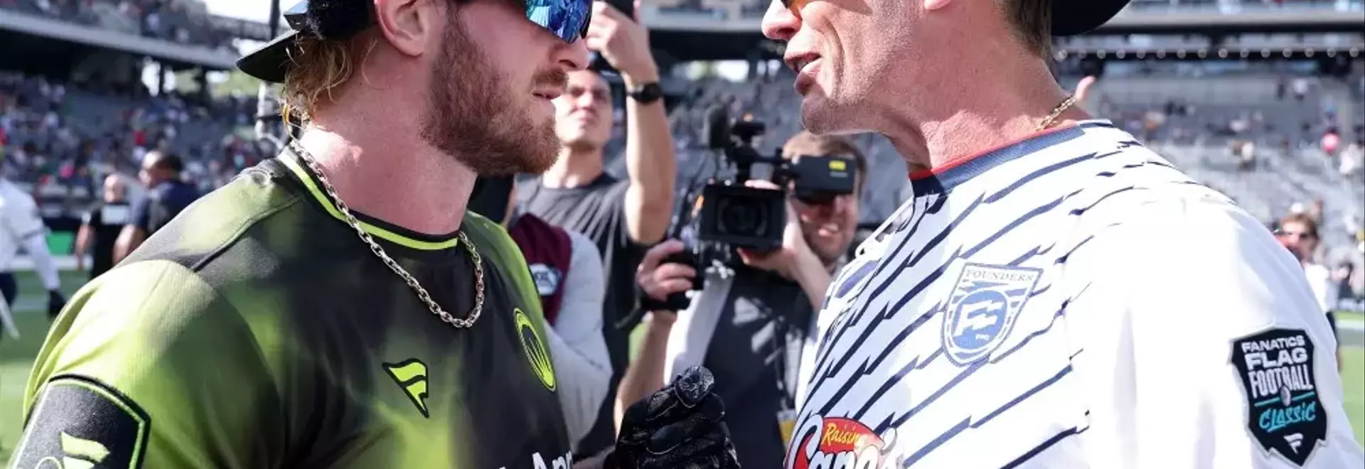 Tom Brady and Logan Paul's Public Confrontation Ignites Speculation of Staged Feud