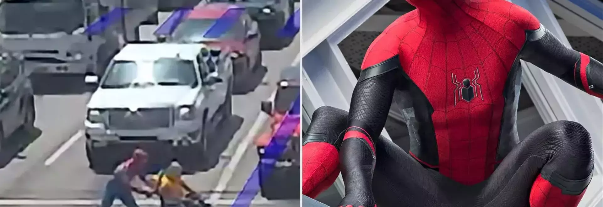 Real-Life Hero Embodies Spider-Man Spirit by Aiding Wheelchair User