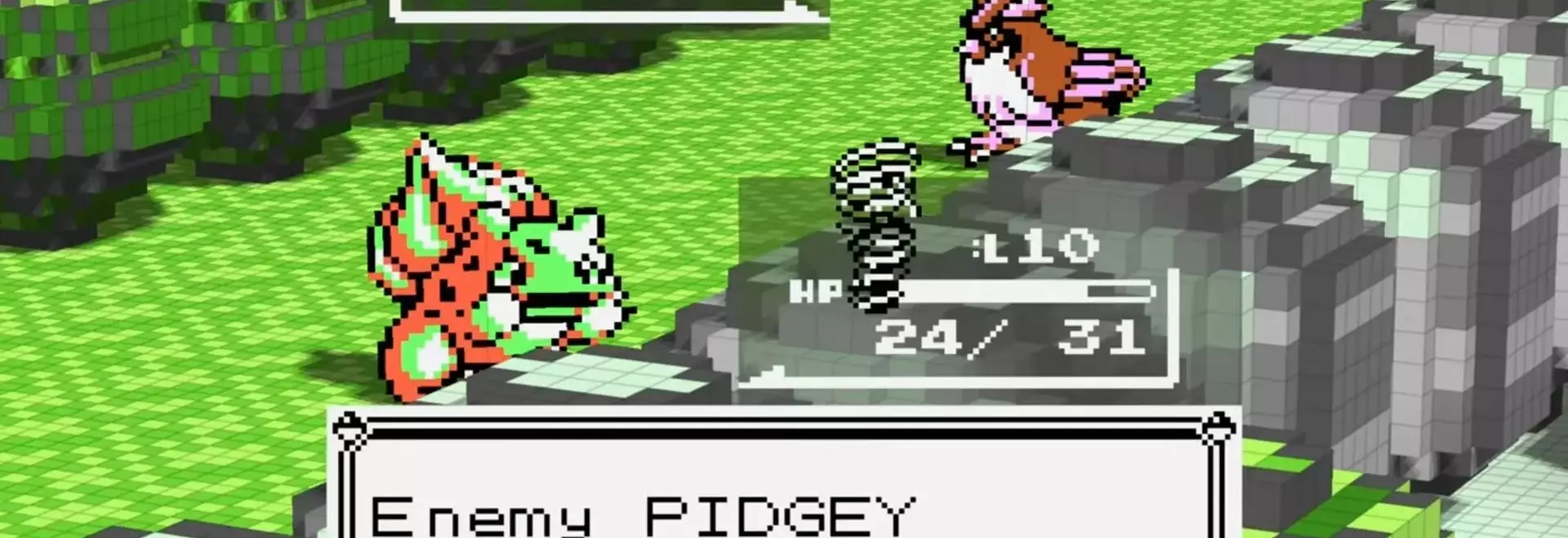 Pokémon Red and Blue Fan Mod Revolutionizes Classic Visuals with Voxel Art