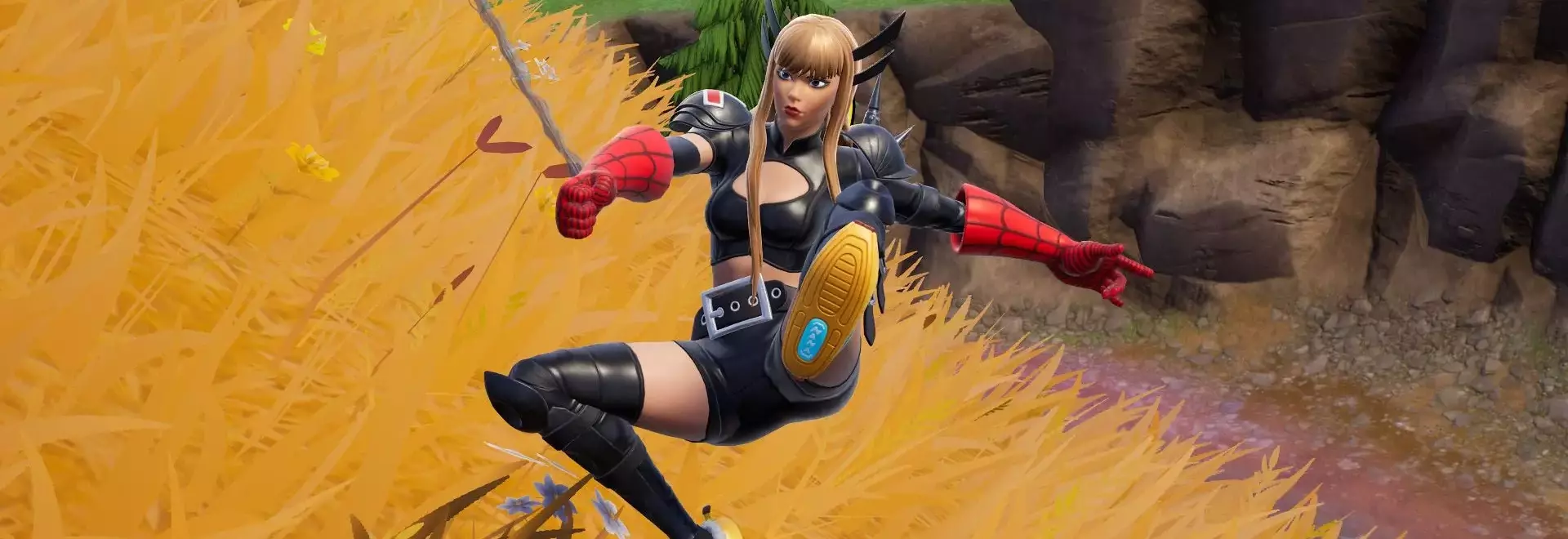 Acquiring Spider-Man's Web Shooters in Fortnite Chapter 7 Season 3