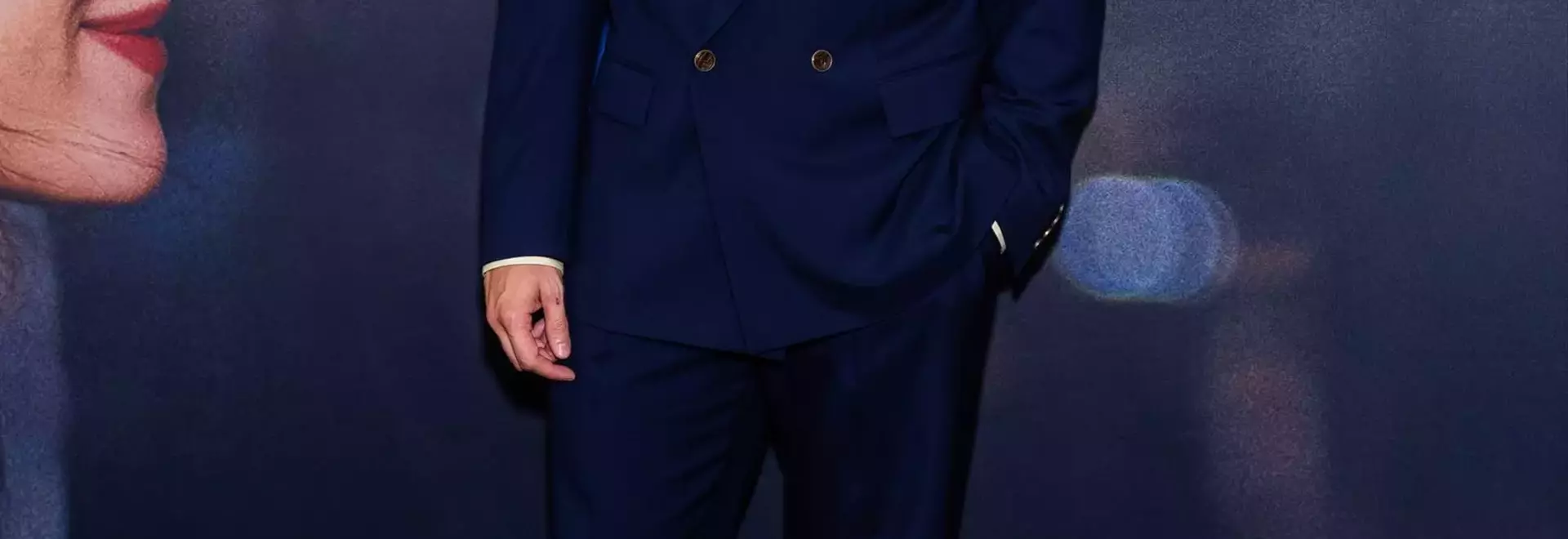 Callum Turner's Stylish Twist on the Classic Navy Suit