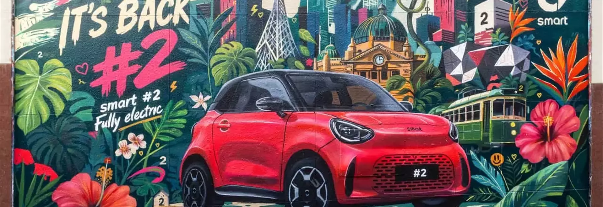 Smart #2: Urban Electric Car Unveiling