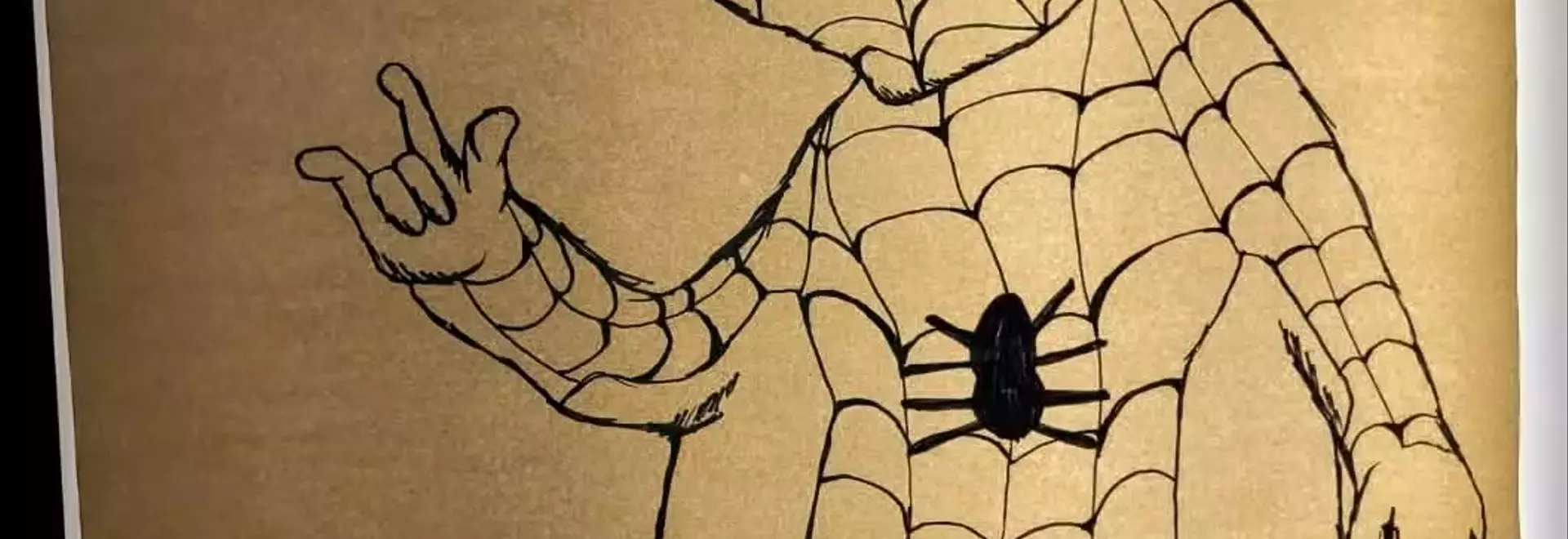 Viral Hand-Drawn Spider-Man Poster Captivates Internet