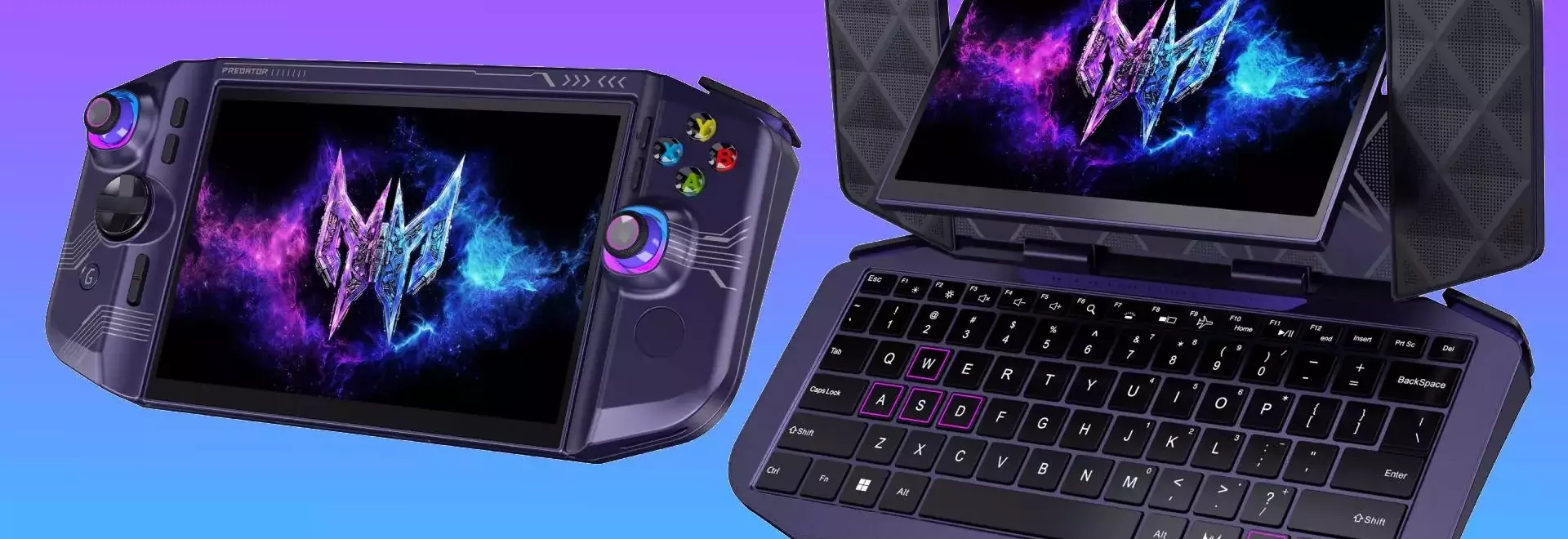 Acer's Hybrid Handheld/Laptop Concept and Predator Atlas 7 Gaming PC Revealed
