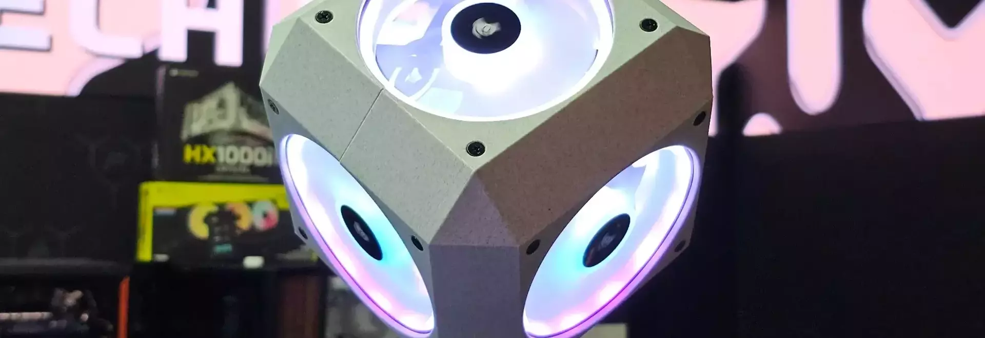 Corsair's Playful Fan Cube: From April Fools to Reality