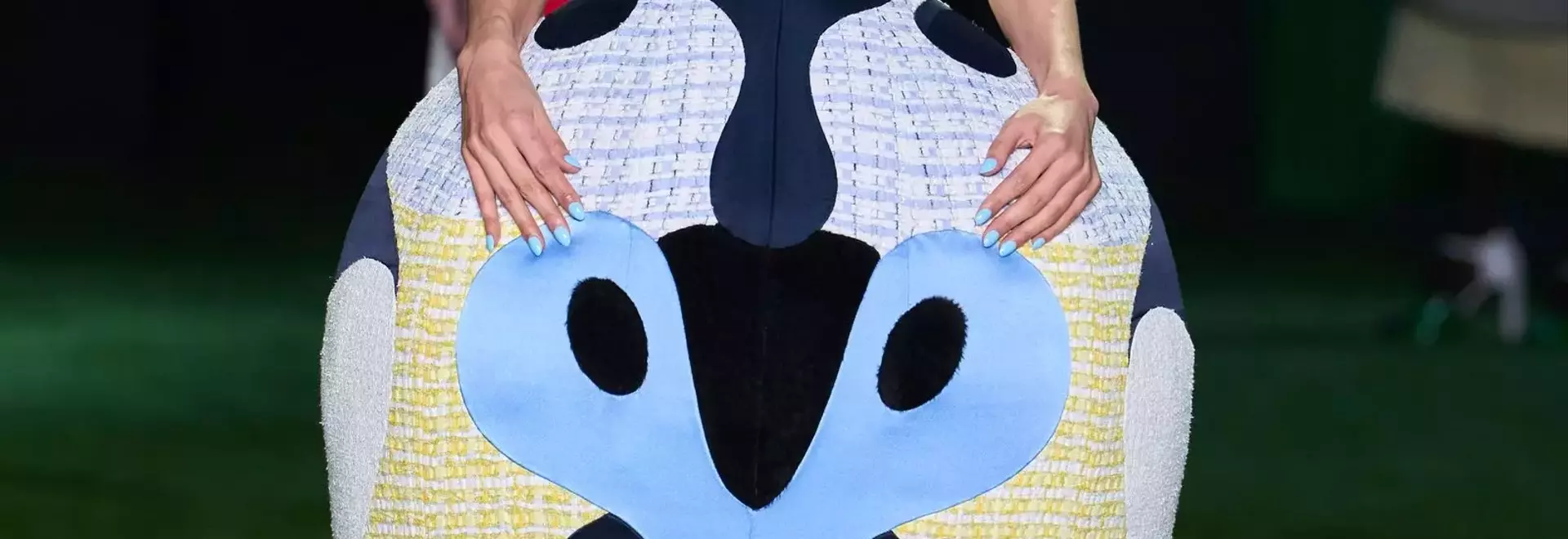 Painter Amy Sherald's Immersive Experience at Thom Browne's Spring 2027 Fashion Show