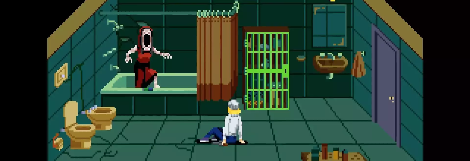 Tenebris Somnia: A 2D Retro Survival Horror with Live-Action Cutscenes