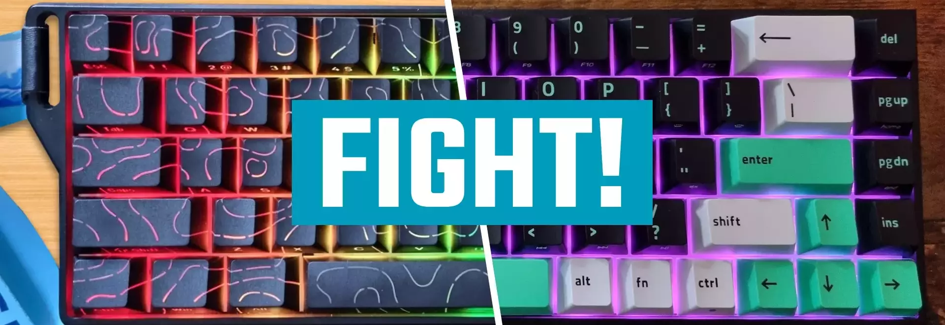 Budget Gaming Keyboard Showdown: Gamakay x NaughShark NS68 vs. Razer Reclusa X Mini 65%