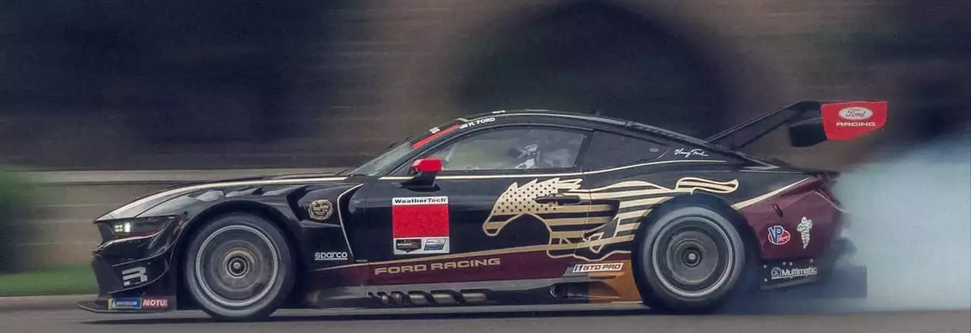 Ford Mustang GT3s Honor Historical 'Sweepstakes' Racer with Special Livery