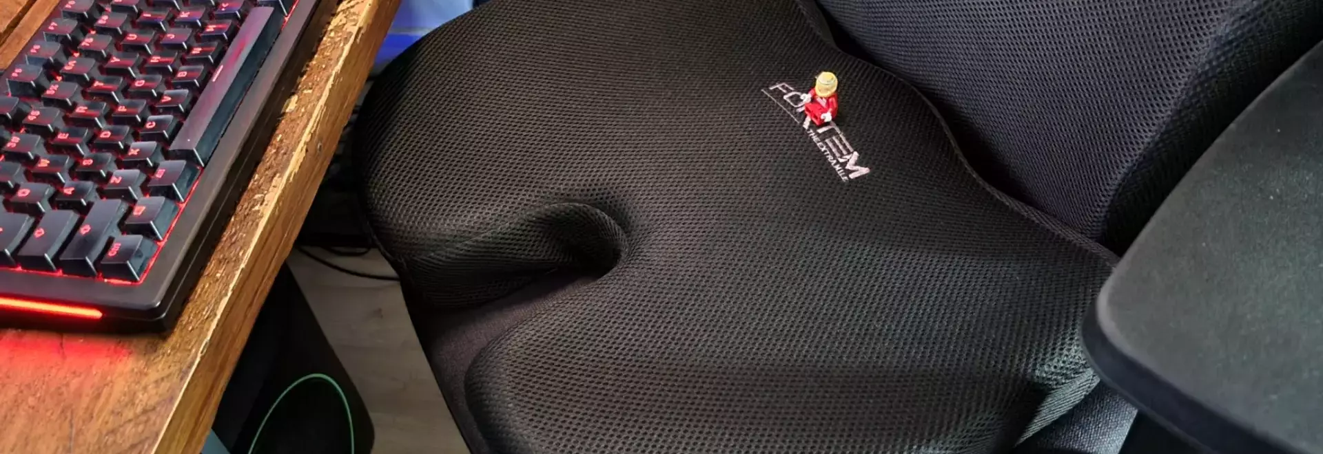 The Unexpected Star of My Gaming Setup: A Simple Cushion