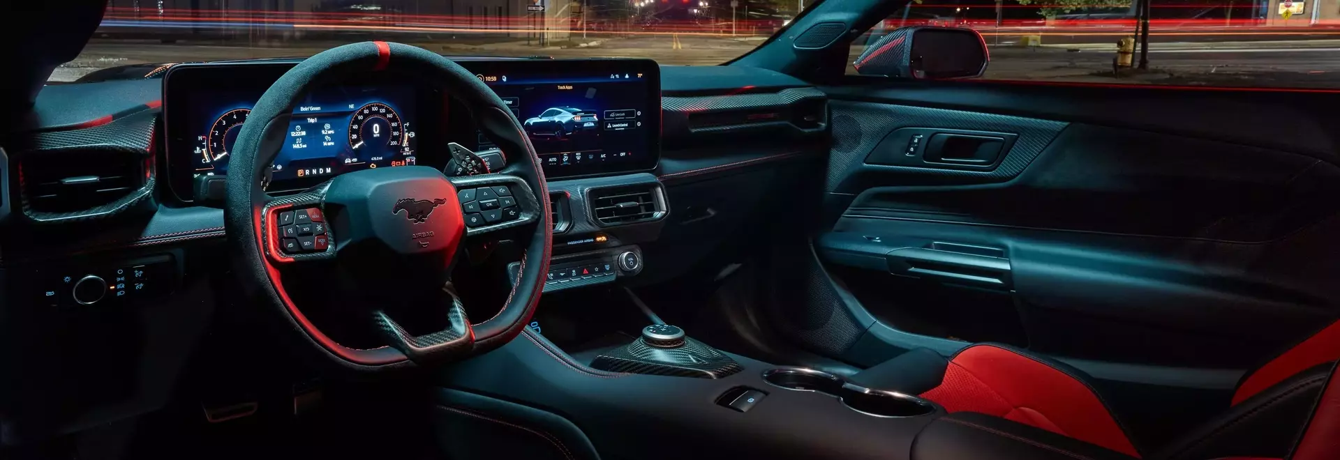 A Glimpse Inside the 2026 Ford Mustang Dark Horse SC's Interior