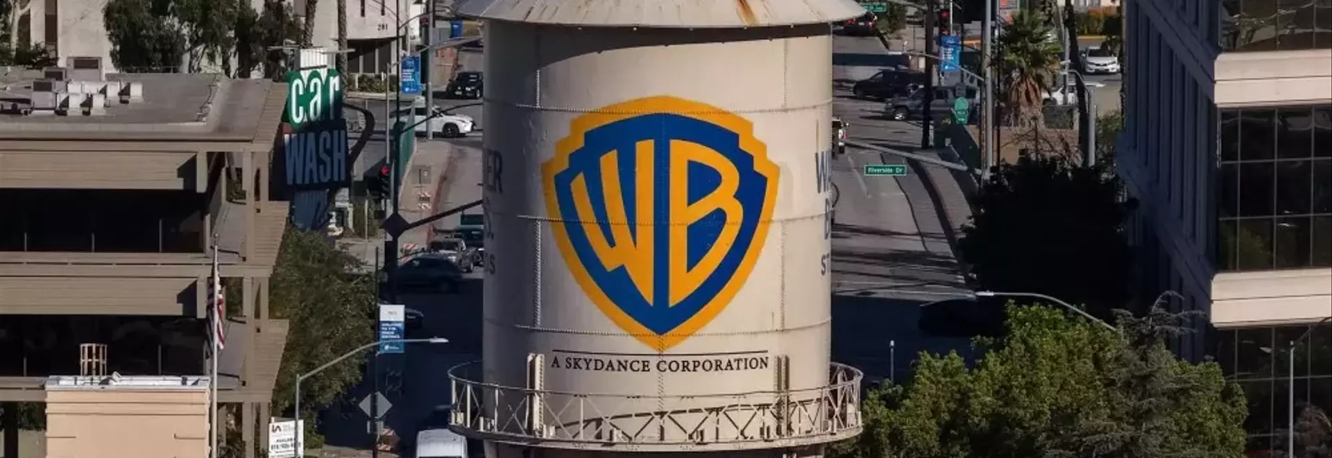 Warner Bros. Water Tower: A Symbol of the Skydance Era