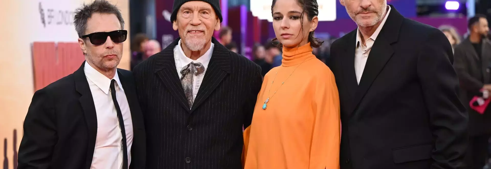 Malkovich and Rockwell Shine at 'Wild Horse Nine' London Premiere