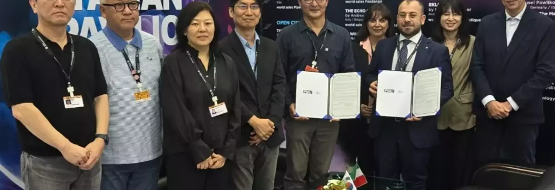 Korean and Italian Film Industries Forge Co-Production Alliance at Busan Market