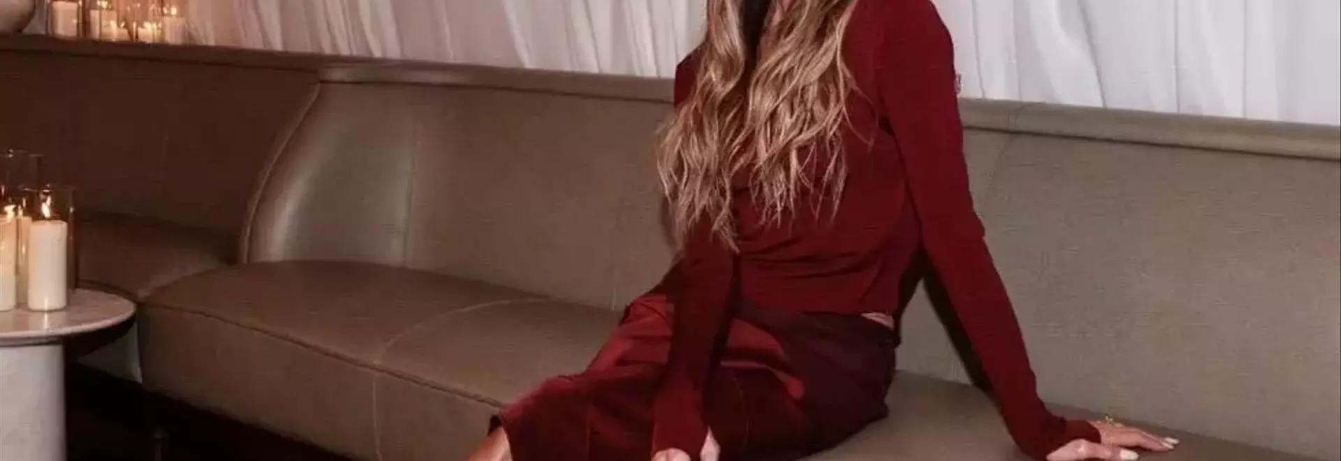 Victoria Beckham's Burgundy Midi Skirt: A Masterclass in Sophisticated Style