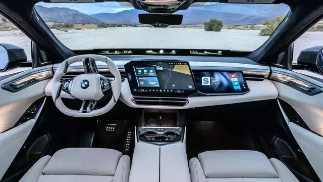 A Look Inside the 2027 BMW iX5 Electric SUV's Innovative Interior
